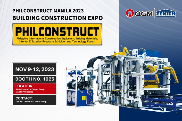 QGM Group-inbjudan till PHIL CONSTRUCT MANILA 2023