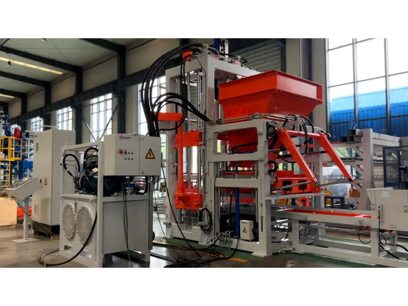 Quangong Machinery Co., Ltd. QT10-produktionslinje för höghastighetsblocktillverkning sätter en ny standard för Intelligent Manufacturing Excellence