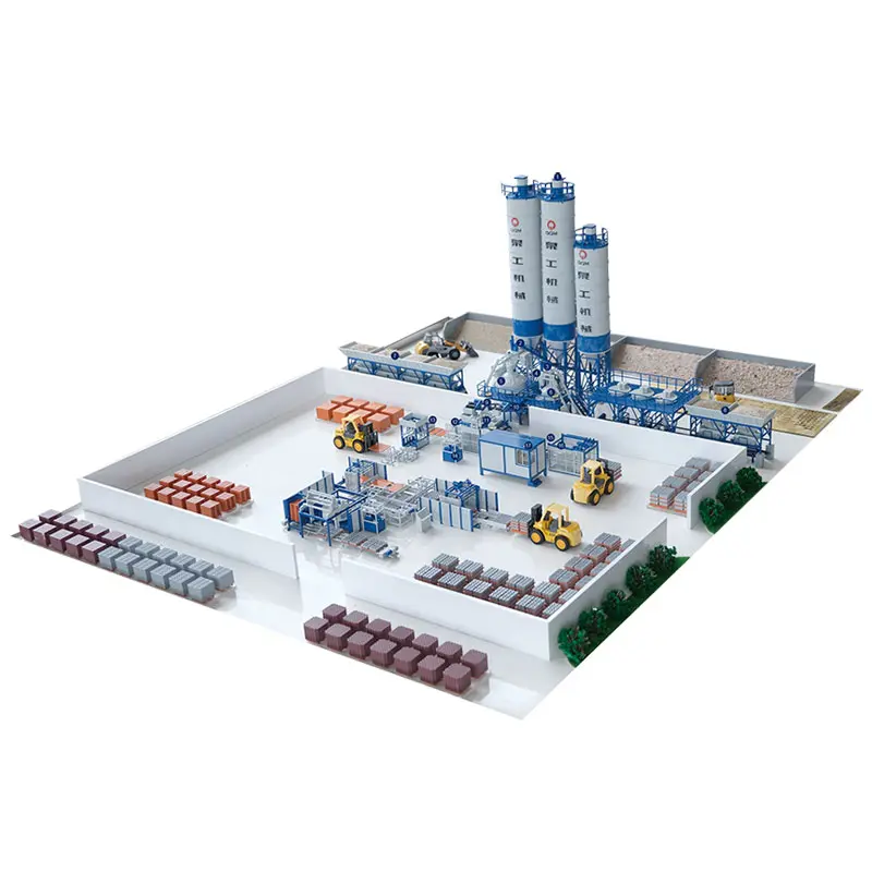 Tegelmaskin produktionslinje