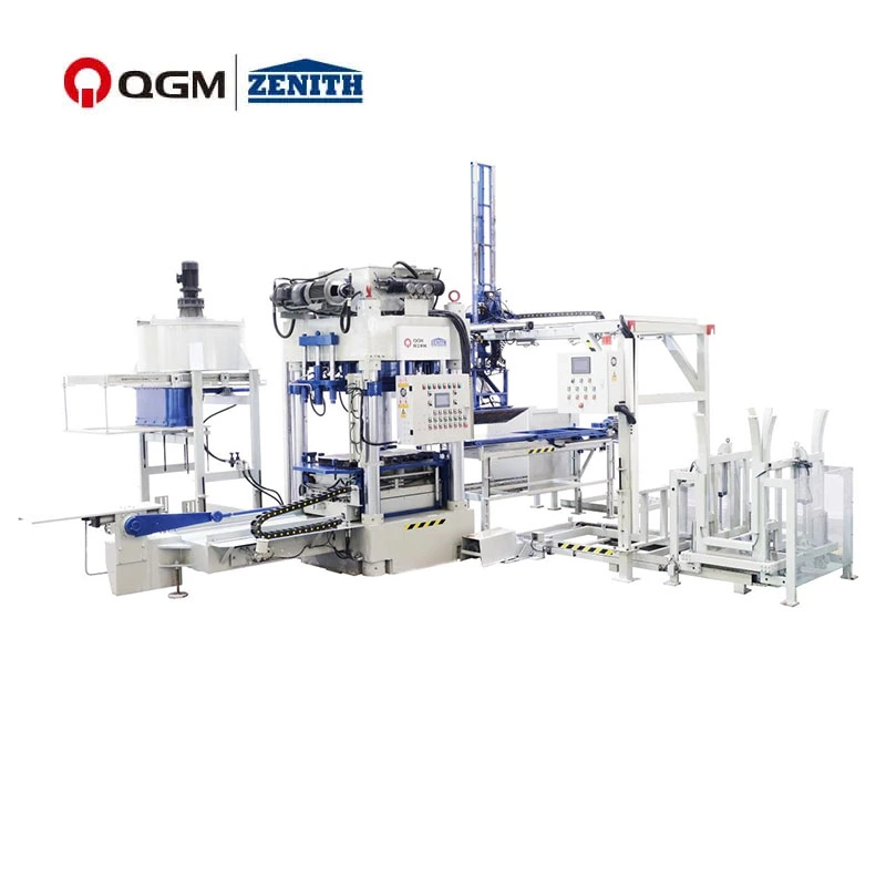 Cementgenomsläpplig tegelmaskin