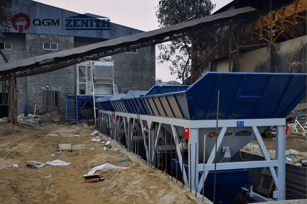 ZN900C automatisk produktionslinje med ställ och off-line kubsystem i Bangladesh